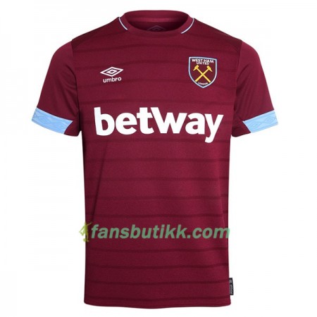 Fotballdrakt West Ham United Hjemmetrøye 2018-2019 Kortermet